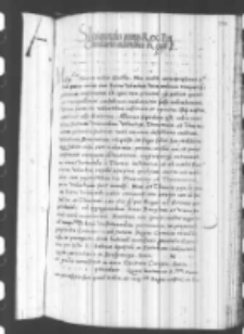 Sigismundus primus rex Poloniae consiliariis maioribus regni Poloniae, Kraków 7 X 1538