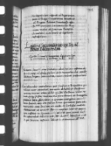 [...] Legatio a Sigismundo rege Pol. ad papam Paulum tercium, data Ioannis Vilamowski [...] 1539 [...]