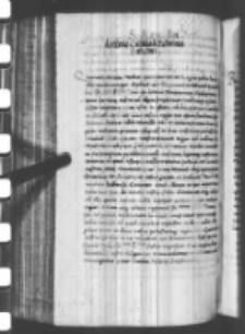 S[igismundus] rex Pol. Anthonio cardinali Pistoriensi protectori