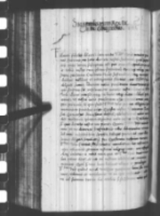 Sigismundus primus rex Pol. ciuibus elbingensibus, Kraków 17 VII 1539