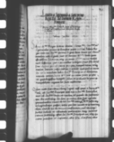 Legatio a Sigismundo a Sigis. primo rege Pol. ad Ioannem regem Hungarie, data Mag. Petro Kmite de Visnicze [...] vltima xbris 1539, Kraków 31 XII 1539