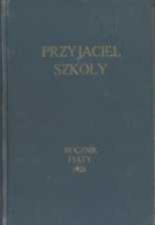 Przyjaciel Szkoły. 1926 R.5 nr1