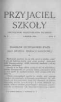 Przyjaciel Szkoły. 1926 R.5 nr5