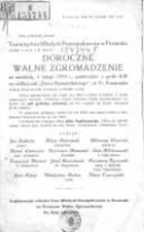 59 Sprawozdanie z działalności Towarzystwa Młodych Przemysłowców w Poznaniu (Towarzystwo zarejestrowane) za rok 1933