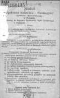Statut Spółdzielni Budowlano-Parcelacyjnej z ograniczoną odpowiedzialnością w Poznaniu