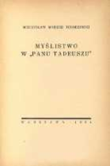 Myślistwo w "Panu Tadeuszu"