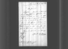 Feliks Breański do Władysława Zamoyskiego. Pera 27 VIII 1856 r.