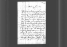 Jan Cholewiński do Władysława Zamoyskiego. Paryż 9 IX 1856 r.