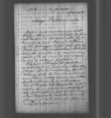 Stanisław Drozdowski do Władysława Zamoyskiego. Stambuł 13 IX 1854 r.