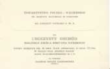 Towarzystwo Polsko-Węgierskie im. Stefana Batorego w Poznaniu ma zaszczyt zaprosić J.W. P. na uroczysty obchód rocznicy króla Stefana Batorego który odbędzie się w dniu 5-ego listopada o godz. 18-tej w bialej Sali "Hotelu Bazar"