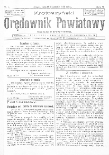 Krotoszyński Orędownik Powiatowy 1933.01.18 R.58 Nr5