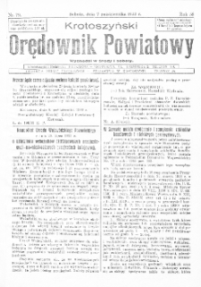Krotoszyński Orędownik Powiatowy 1933.10.07 R.58 Nr79