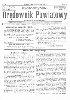 Krotoszyński Orędownik Powiatowy 1933.11.18 R.58 Nr91