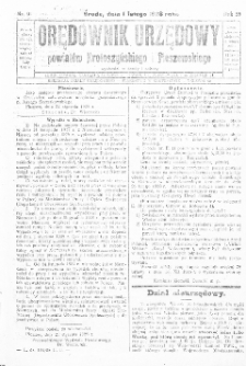 Orędownik Urzędowy Powiatów Krotoszyńskiego i Pleszewskiego 1928.02.01 R.55 Nr9