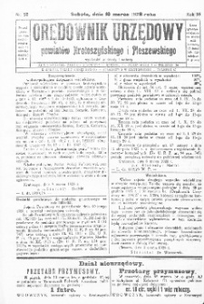 Orędownik Urzędowy Powiatów Krotoszyńskiego i Pleszewskiego 1928.03.10 R.55 Nr20
