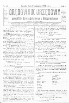 Orędownik Urzędowy Powiatów Krotoszyńskiego i Pleszewskiego 1928.06.06 R.55 Nr45