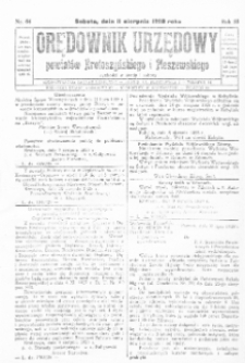 Orędownik Urzędowy Powiatów Krotoszyńskiego i Pleszewskiego 1928.08.11 R.55 Nr64