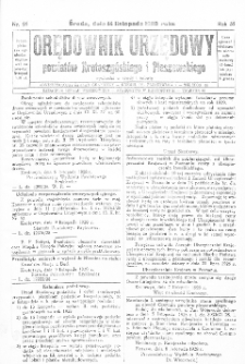Orędownik Urzędowy Powiatów Krotoszyńskiego i Pleszewskiego 1928.11.14 R.55 Nr91