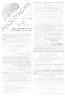 Echo Puszczykowa 1993.07.10 Nr 6(31)