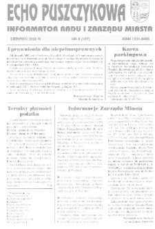 Echo Puszczykowa 2002 Nr8(127)