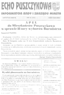 Echo Puszczykowa 2002 Nr12(131)