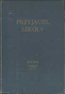 Przyjaciel Szkoły. 1929 R.8 nr1