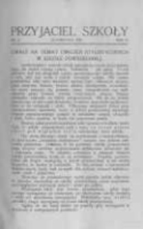 Przyjaciel Szkoły. 1932 R.11 nr8