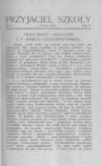 Przyjaciel Szkoły. 1932 R.11 nr9