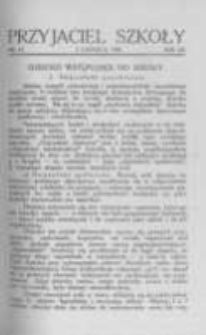 Przyjaciel Szkoły. 1933 R.12 nr11