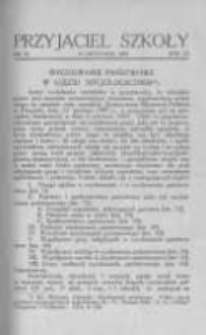 Przyjaciel Szkoły. 1933 R.12 nr18