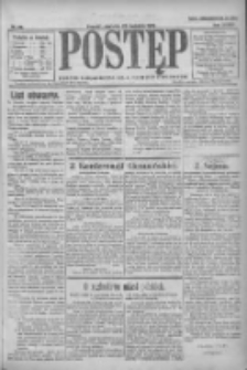 Postęp: pismo codzienne dla rodzin polskich 1922.04.30 R.33 Nr98