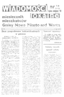 Wiadomości Lokalne 1991 Nr7-8(11-12)