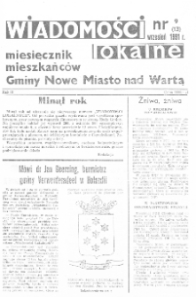 Wiadomości Lokalne 1991 R.2 Nr9(13)