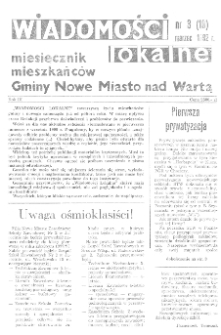 Wiadomości Lokalne 1992 R.3 Nr3(19)