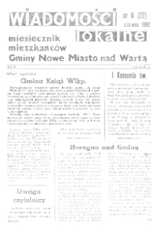 Wiadomości Lokalne 1992 R.3 Nr6(22)