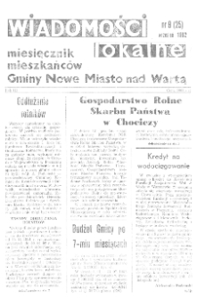 Wiadomości Lokalne 1992 R.3 Nr9(25)