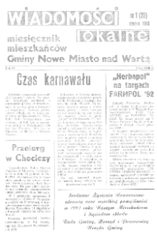 Wiadomości Lokalne 1993 R.4 Nr1(29)