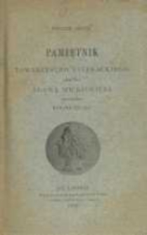 Pamiętnik Towarzystwa Literackiego Imienia Adama Mickiewicza. 1888 R.2