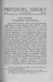 Przyjaciel Szkoły. 1935 R.14 nr20