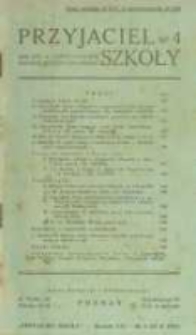 Przyjaciel Szkoły. 1937 R.16 nr4