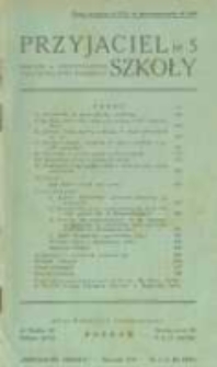 Przyjaciel Szkoły. 1937 R.16 nr5