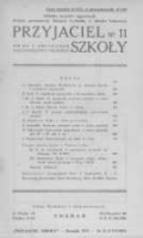 Przyjaciel Szkoły. 1937 R.16 nr11
