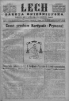 Lech. Gazeta Gnieźnieńska: codzienne pismo polityczne dla wszystkich stanów 1926.02.18 R.28 Nr39