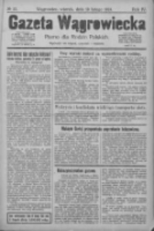 Gazeta Wągrowiecka: pismo dla rodzin polskich 1924.02.19 R.4 Nr22