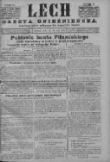 Lech. Gazeta Gnieźnieńska: codzienne pismo polityczne dla wszystkich stanów 1926.05.19 R.28 Nr114