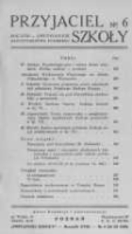 Przyjaciel Szkoły. 1939 R.18 nr6