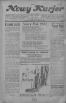 Nowy Kurjer 1927.01.01 R.38 Nr1