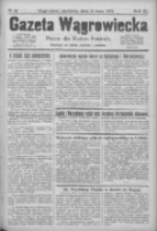 Gazeta Wągrowiecka: pismo dla rodzin polskich 1924.05.11 R.4 Nr56