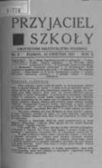 Przyjaciel Szkoły. 1931 R.10 nr8