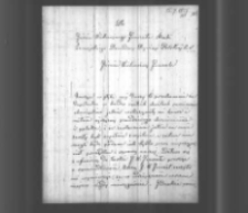 Hipolit Matuszewski do Władysława Zamoyskiego. List z 16? VII 1856 r.